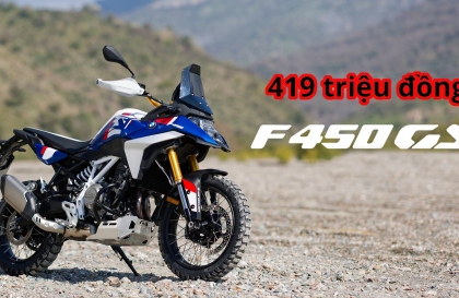 Thế giới 2 bánh: Bạn không nhầm đâu - BMW F 450 GS sản xuất ở Ấn Độ có giá bán khởi điểm tại Việt Nam là 419 triệu đồng